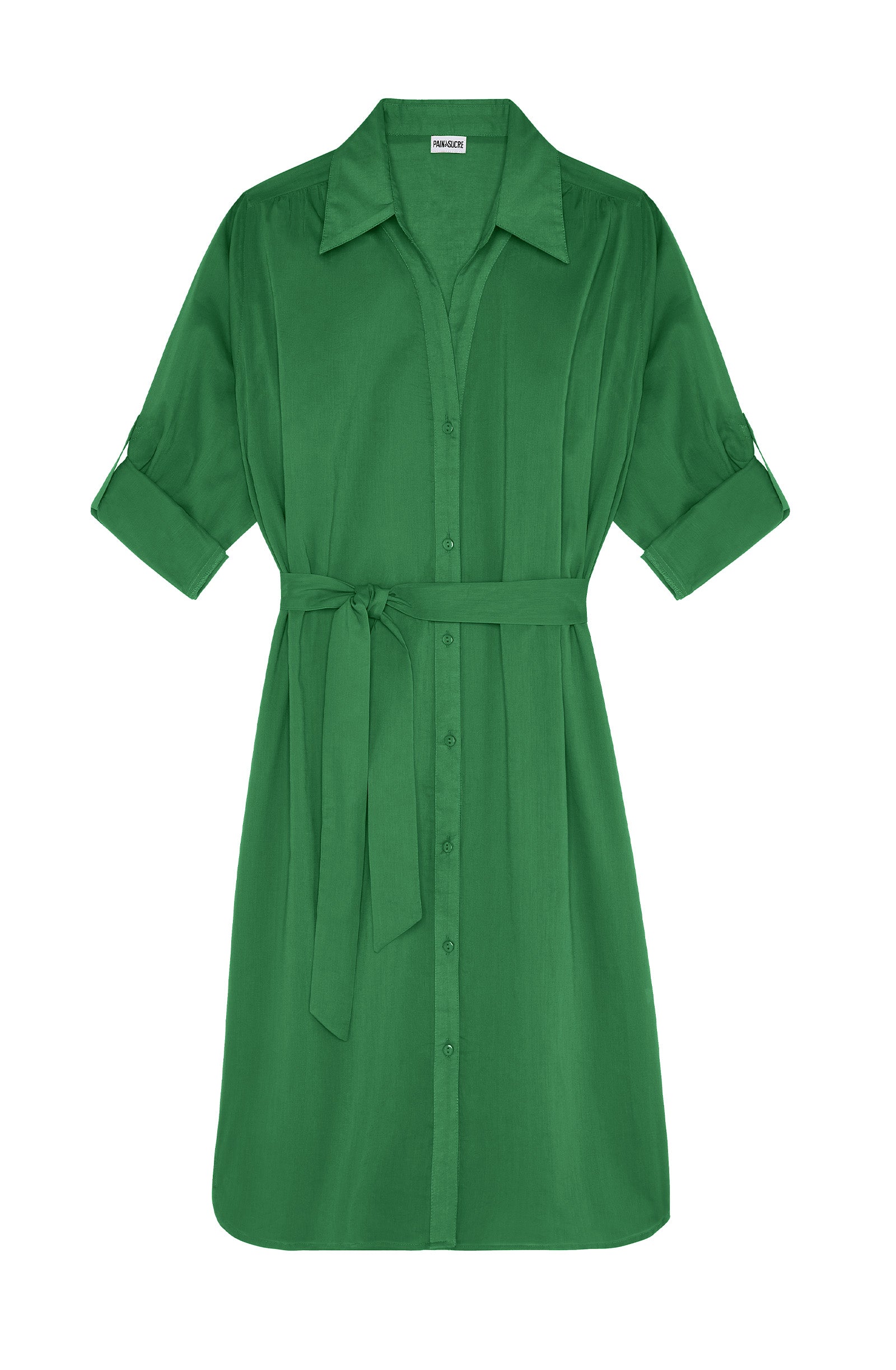 cassandre Robe chemise vert olive Vert olive
