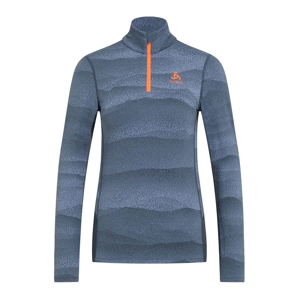 Odlo WHISTLER ECO - Sous-couche Femme folkstone gray/india ink