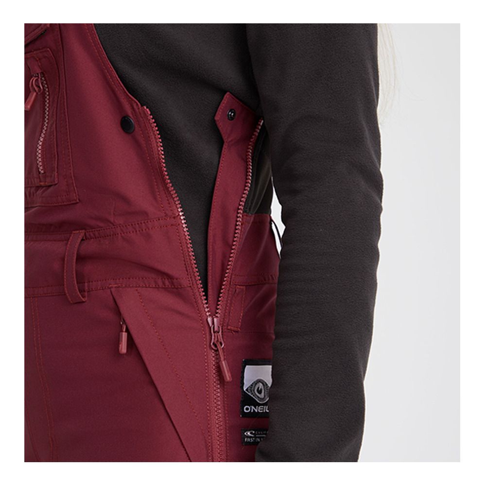 O'Neill O'RIGINALS - Pantalon À bretelles Femme windsor wine