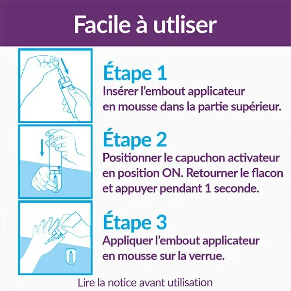 Excilor Verruxit Cryo Tratamento para Verrugas nas Mãos e nos Pés 50ml
