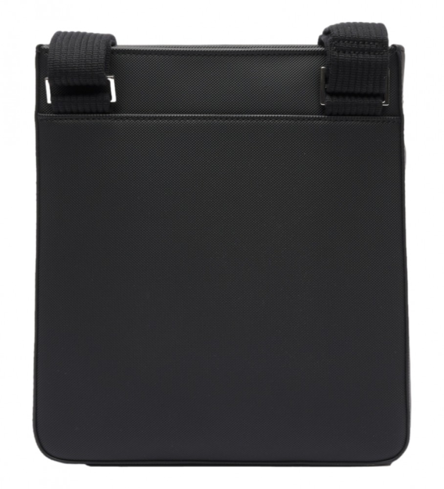 Bolsa transversal Lacoste Flat preta