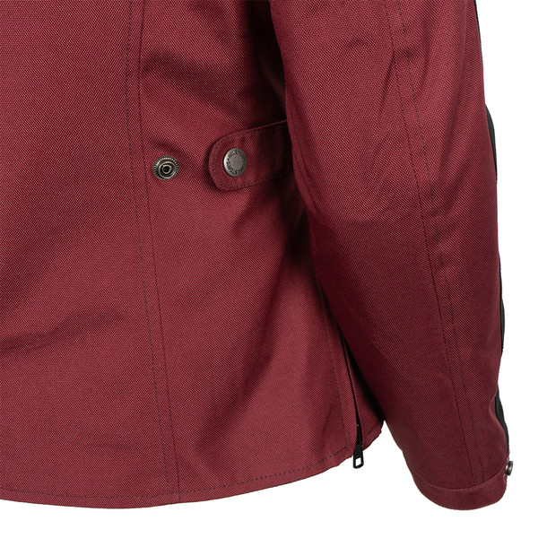 Helstons - Blouson femme Jade Tissu Technique Bordeaux / Noir