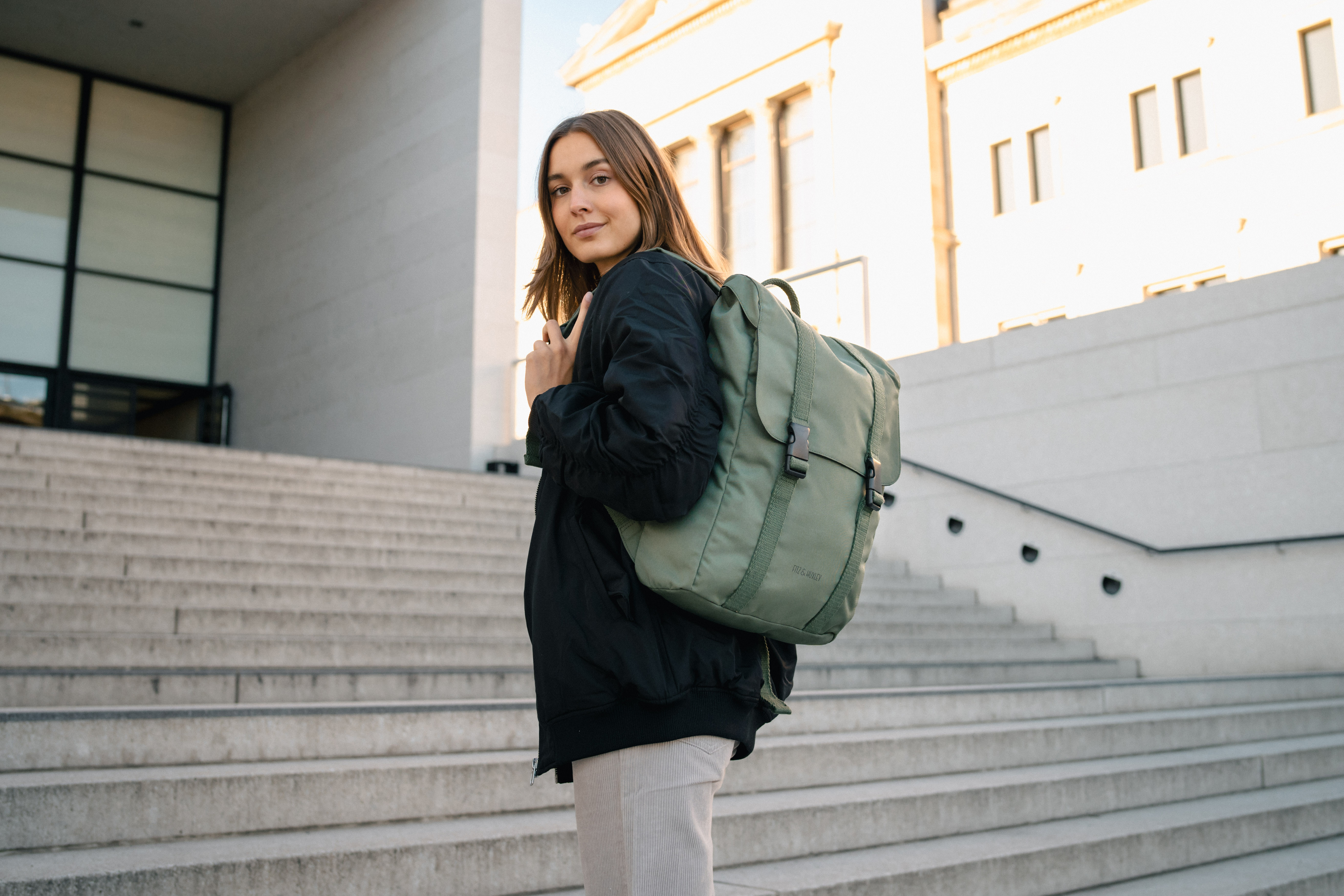 Fitz & Huxley Tagesrucksack OCEAN 12l, agave