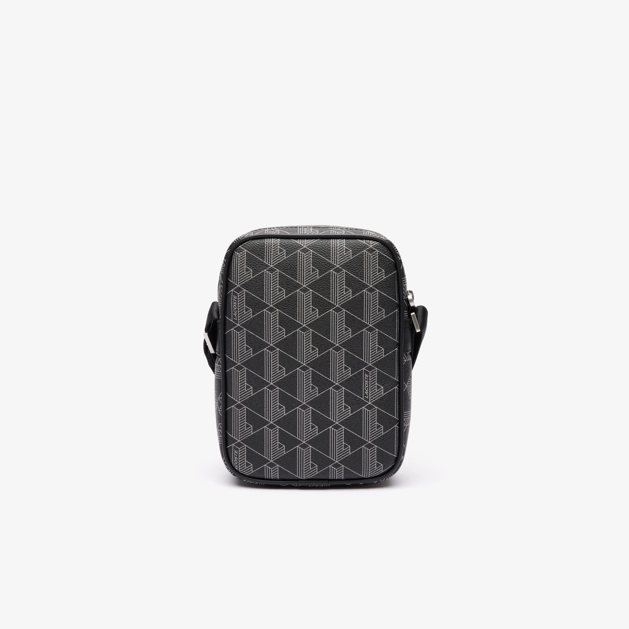 Sacoche verticale The Blend avec monogramme Sacoches & Pochettes - Noir - Lacoste - Homme