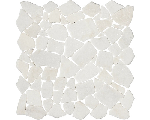 Gebroken mozaïek Bianco Carrara 30,5x30,5 cm