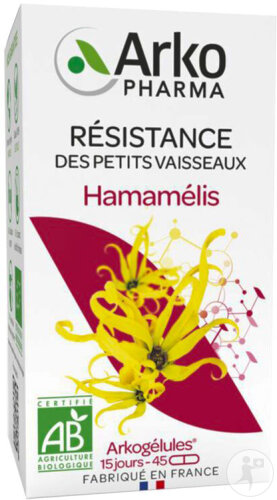 Arkogélules Hamamélis Bio 45 Gélules