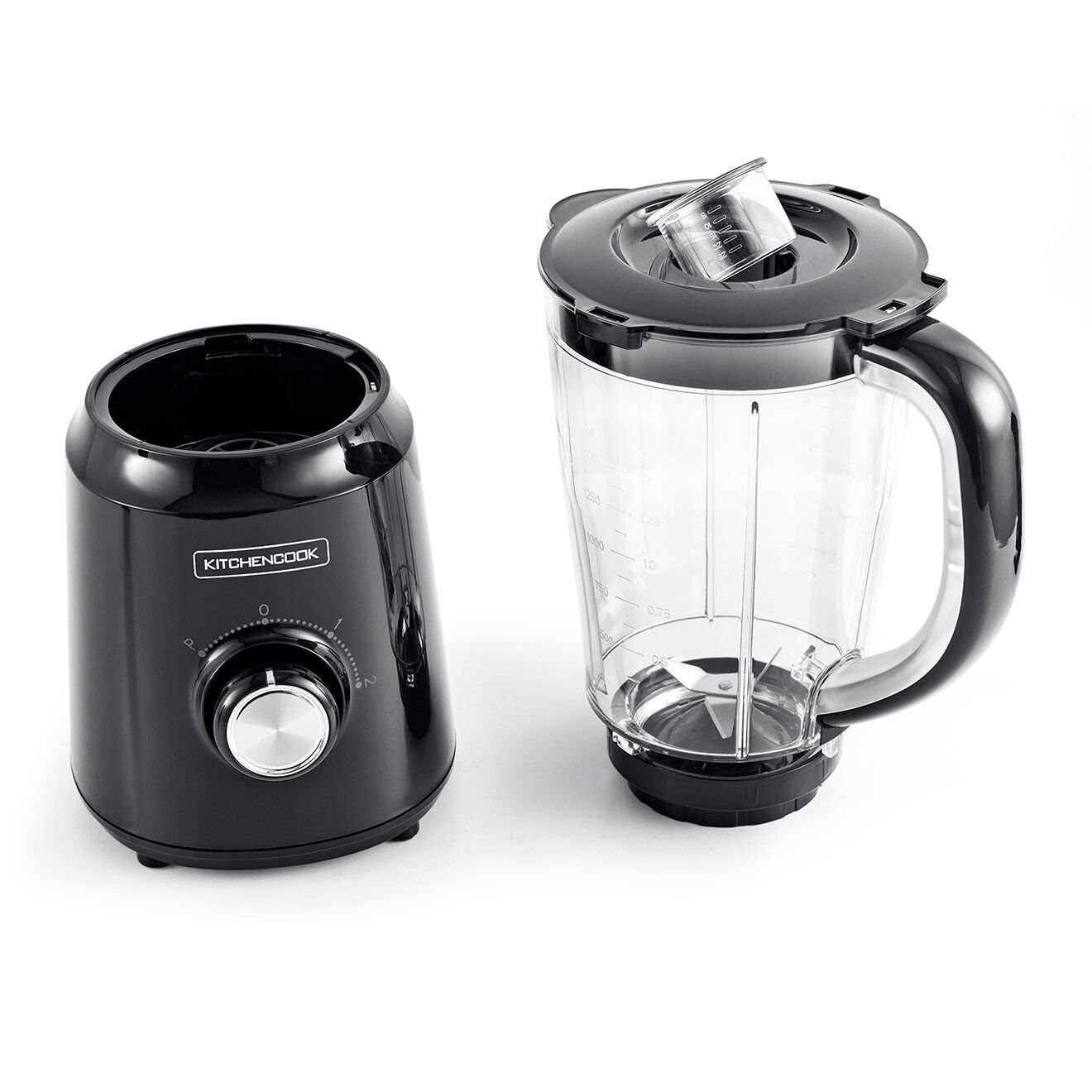 Kitchencook Blender 500W - EK1 noir - 1,5 L