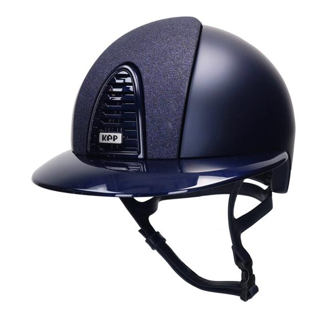 Veiligheidshelm KEP Italia Cromo 2.0 Textile Polo Star Voorzijde Donkerblauw