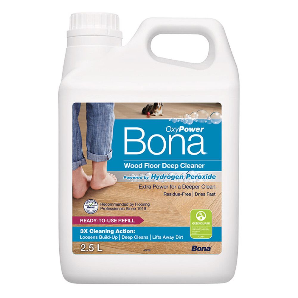 RENGJØRINGSMIDDEL BONA DYPRENS FOR TREGULV 2,5L