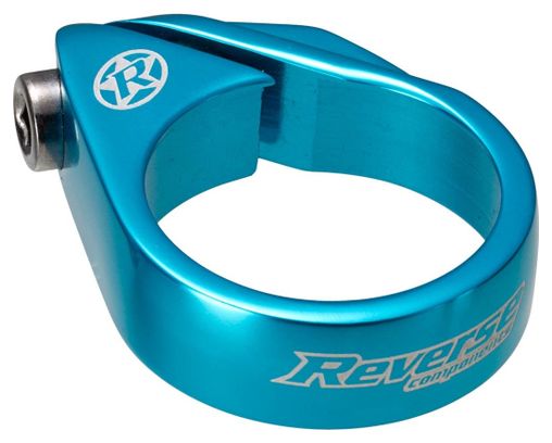 Collier de Selle à vis Reverse 34.9 mm Bleu