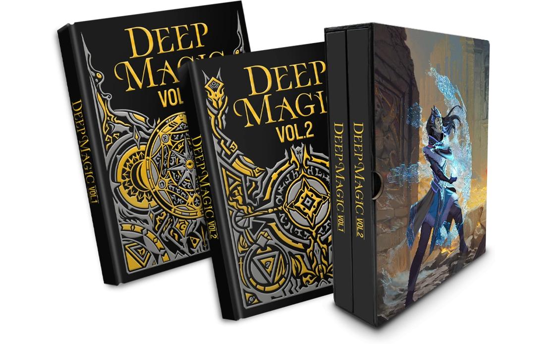Quellenbuch Deep Magic Volume 1 & 2 Limited Ed (5E) -EN-<br>Quellenband für das Dungeons & Dragons Rollenspiel