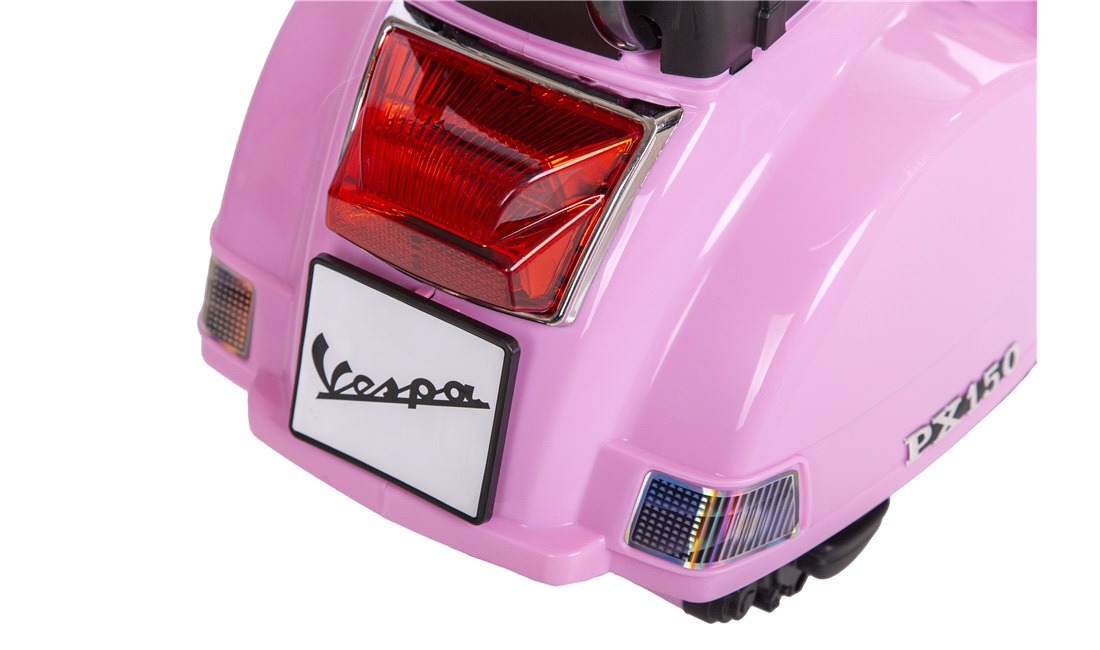 El-scooter til børn 6V Vespa Pink