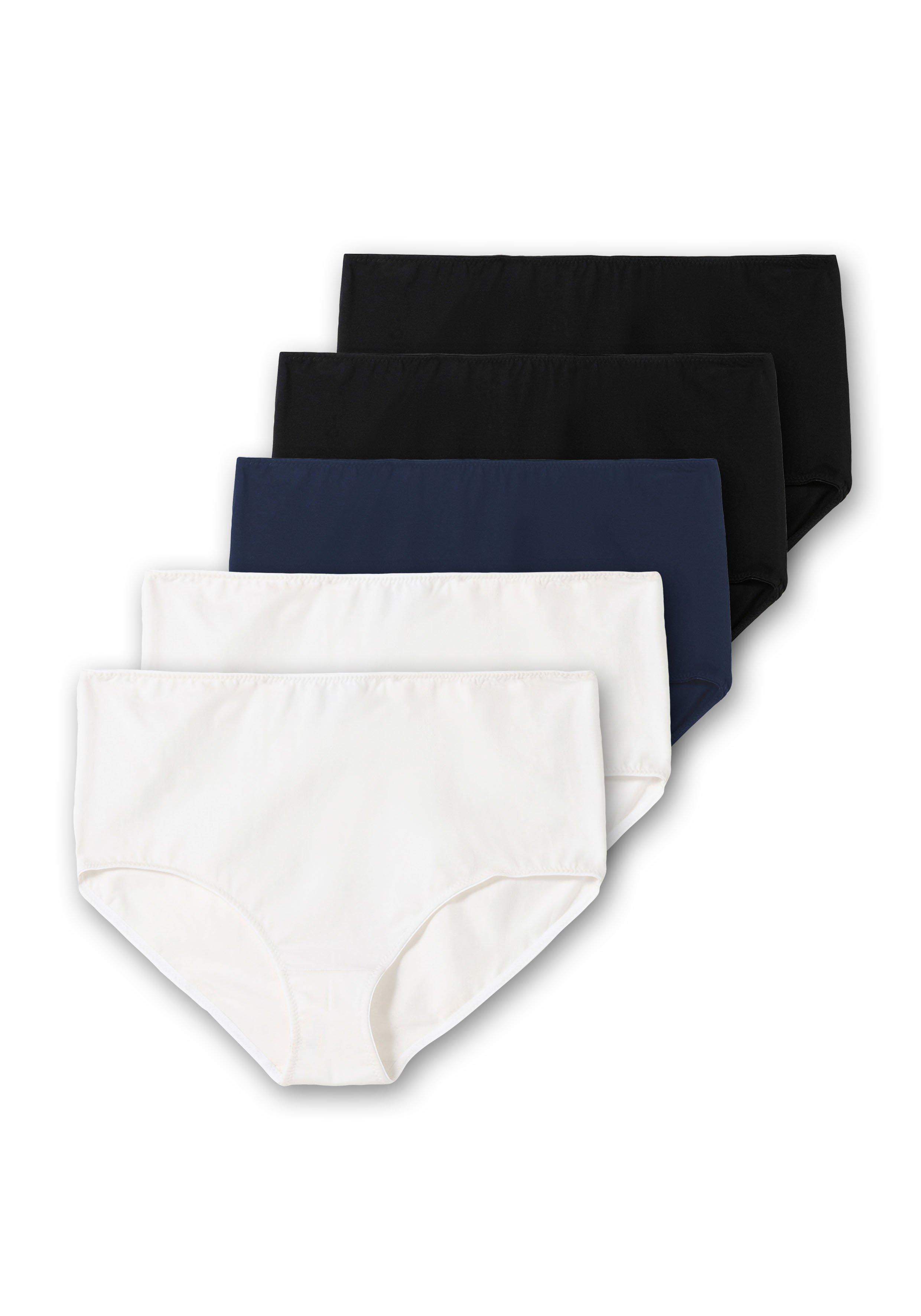 5er-Pack Taillenslips mit hohem Beinausschnitt