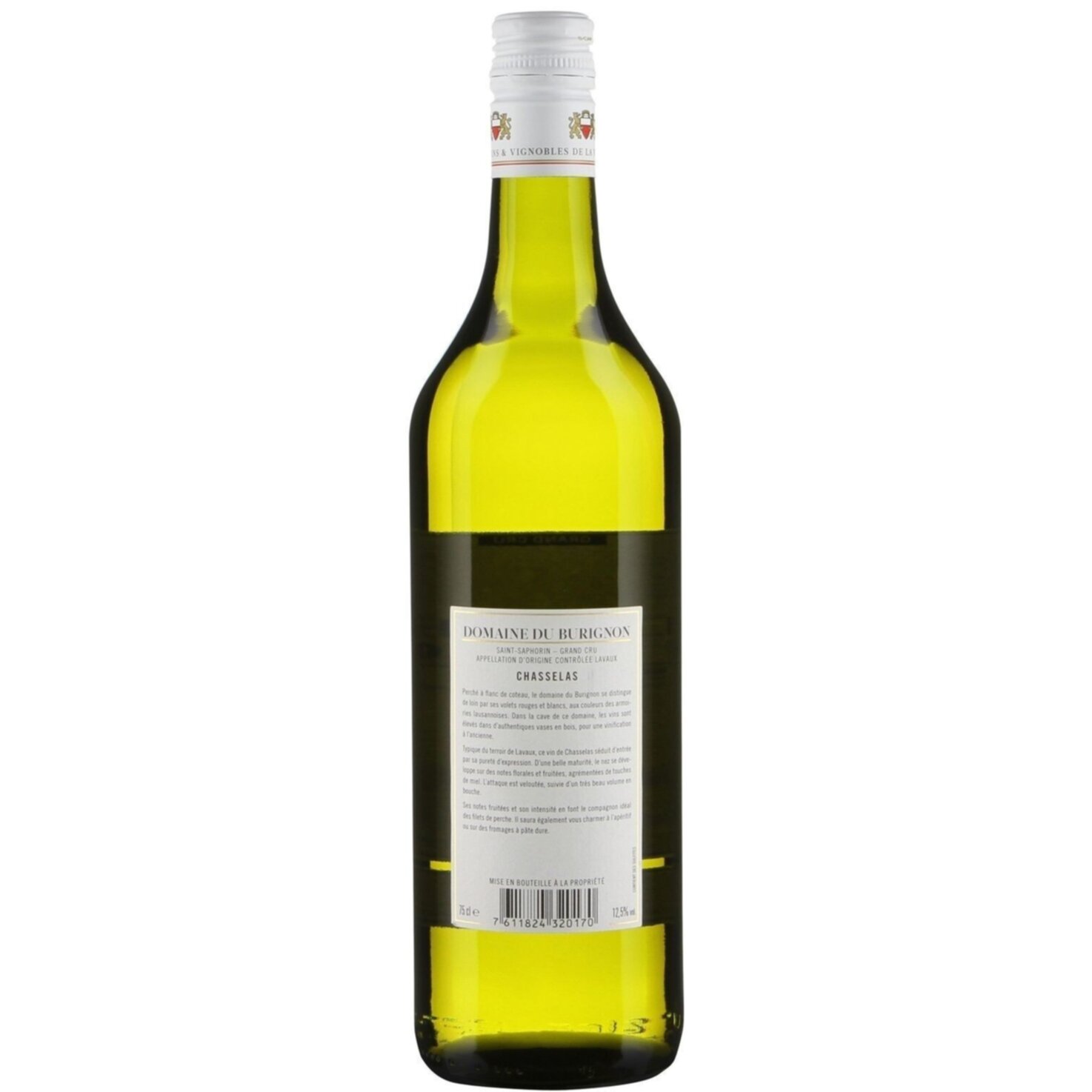 Lavaux AOC Grand Cru Saint-Saphorin Domaine du Burignon -75cl