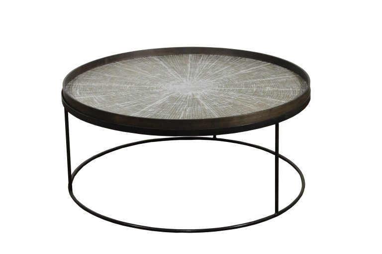 Ethnicraft Tray round salontafel XL 93