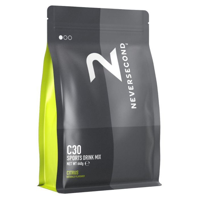 NeverSecond Unisex Energi-pulver C30 Sport Drink Citrus 640g Sort