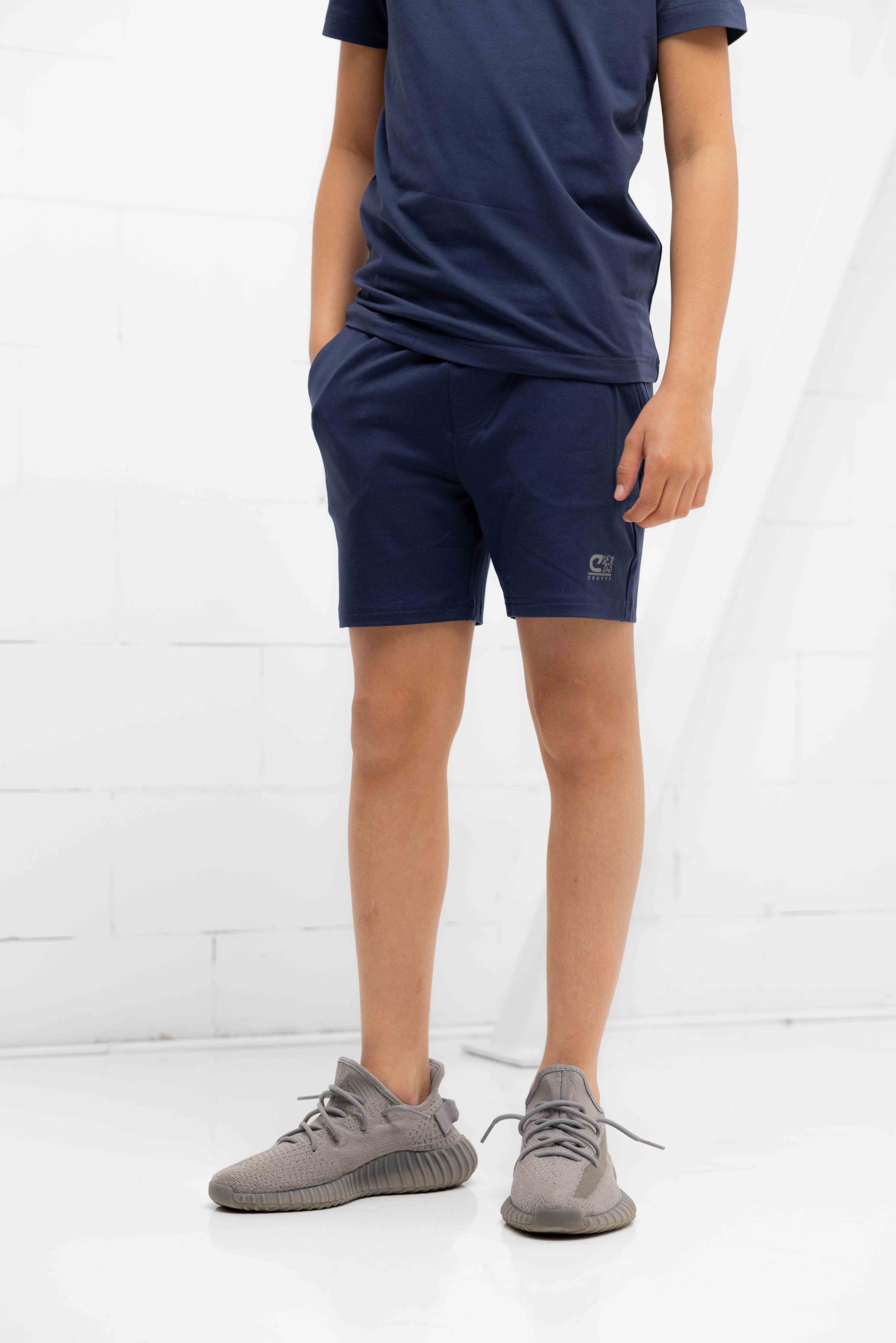 Cruyff Soothe Korte Broek Kids Donkerblauw