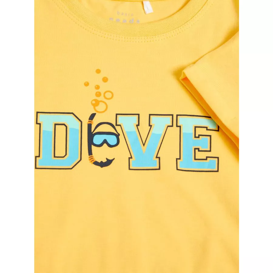 name it T-Shirt Vux Daffodil