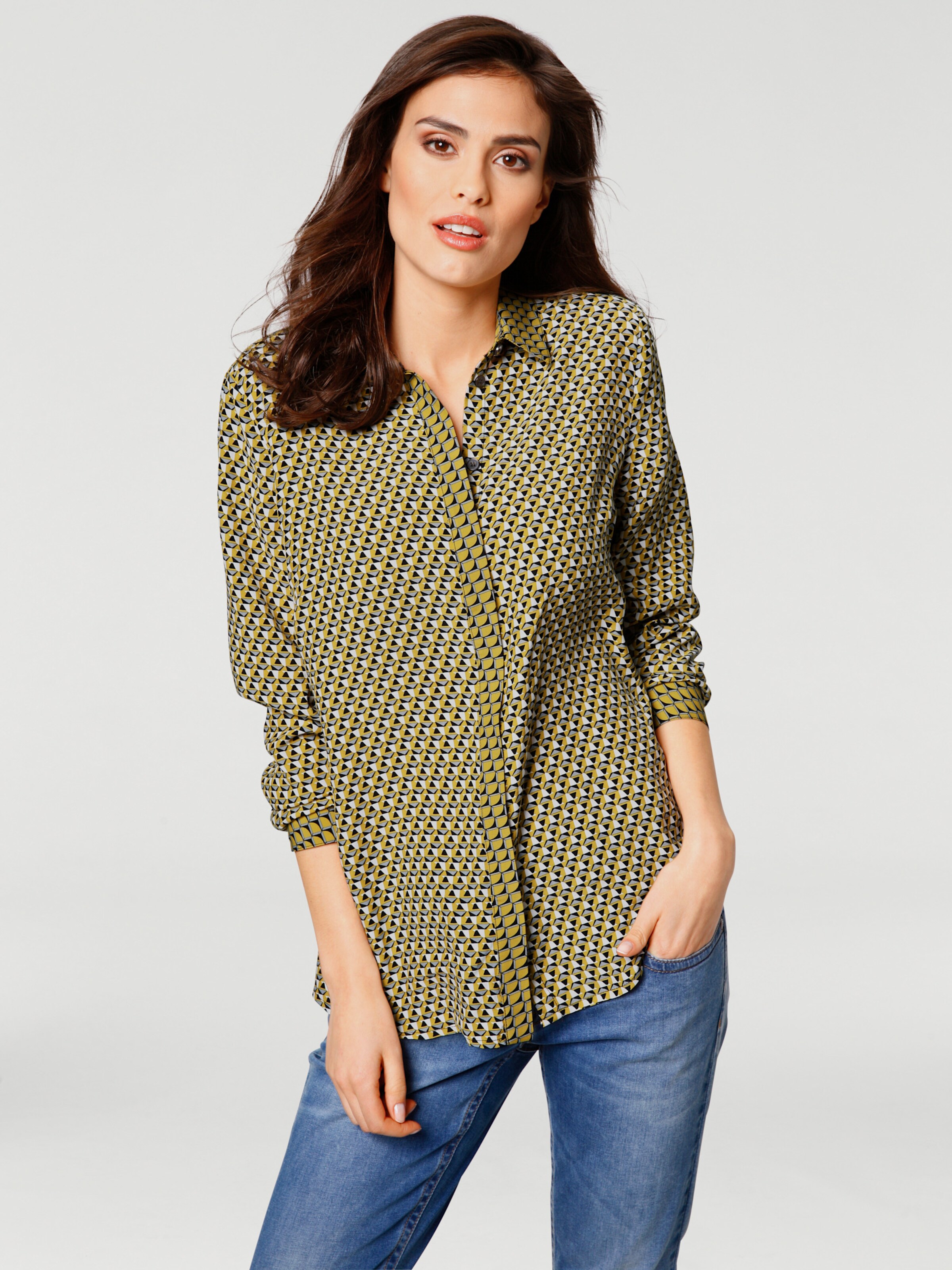 Druckbluse