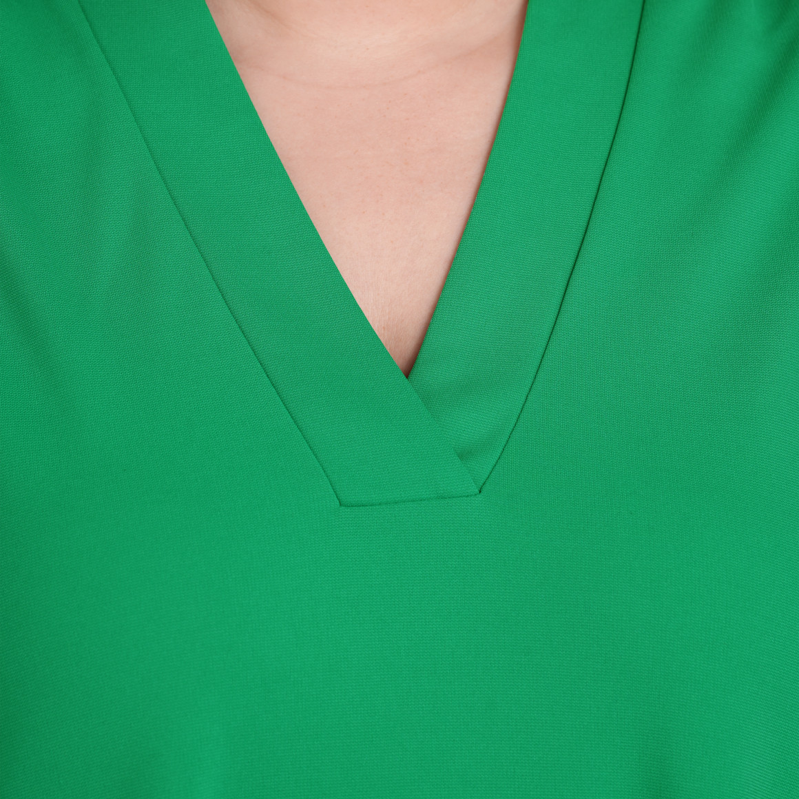 Gina Benotti Damen Kleid ohne Ärmel grün