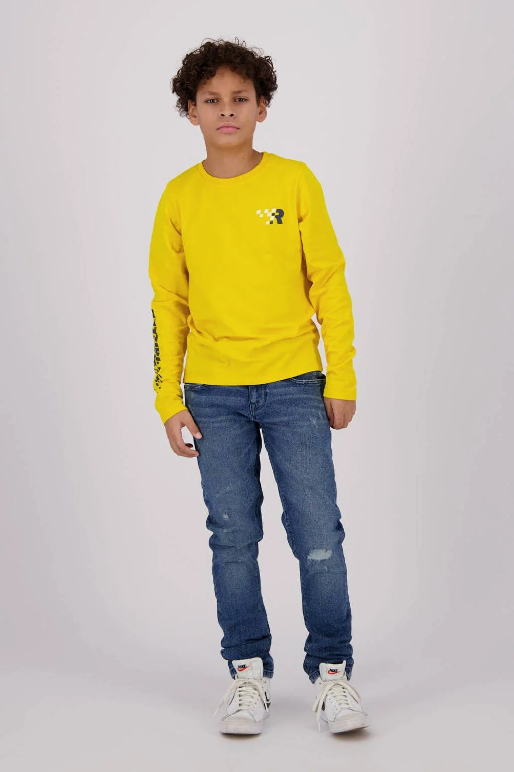 Raizzed straight leg jeans Denver tinted blue
