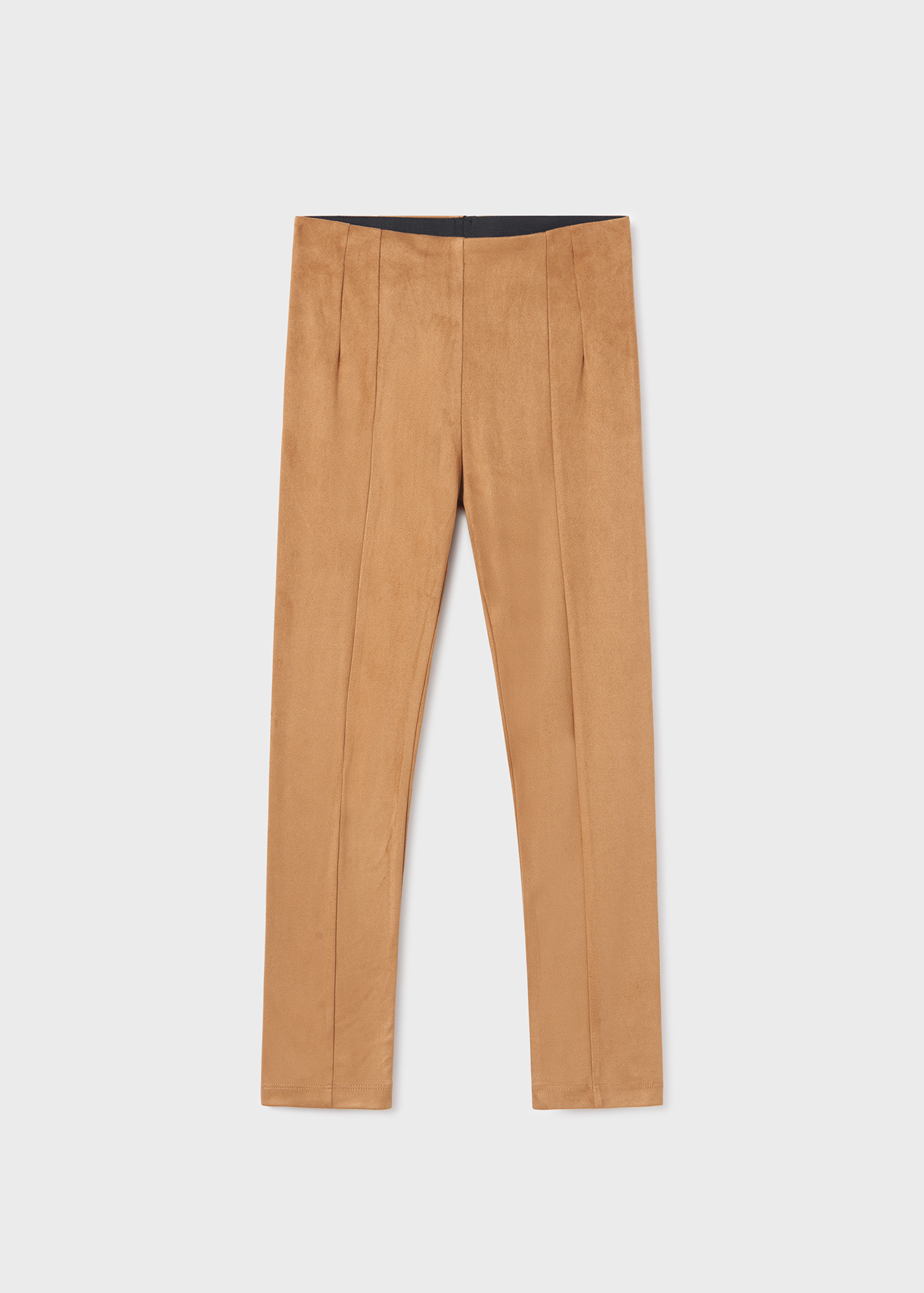 leggings de camurça para meninas