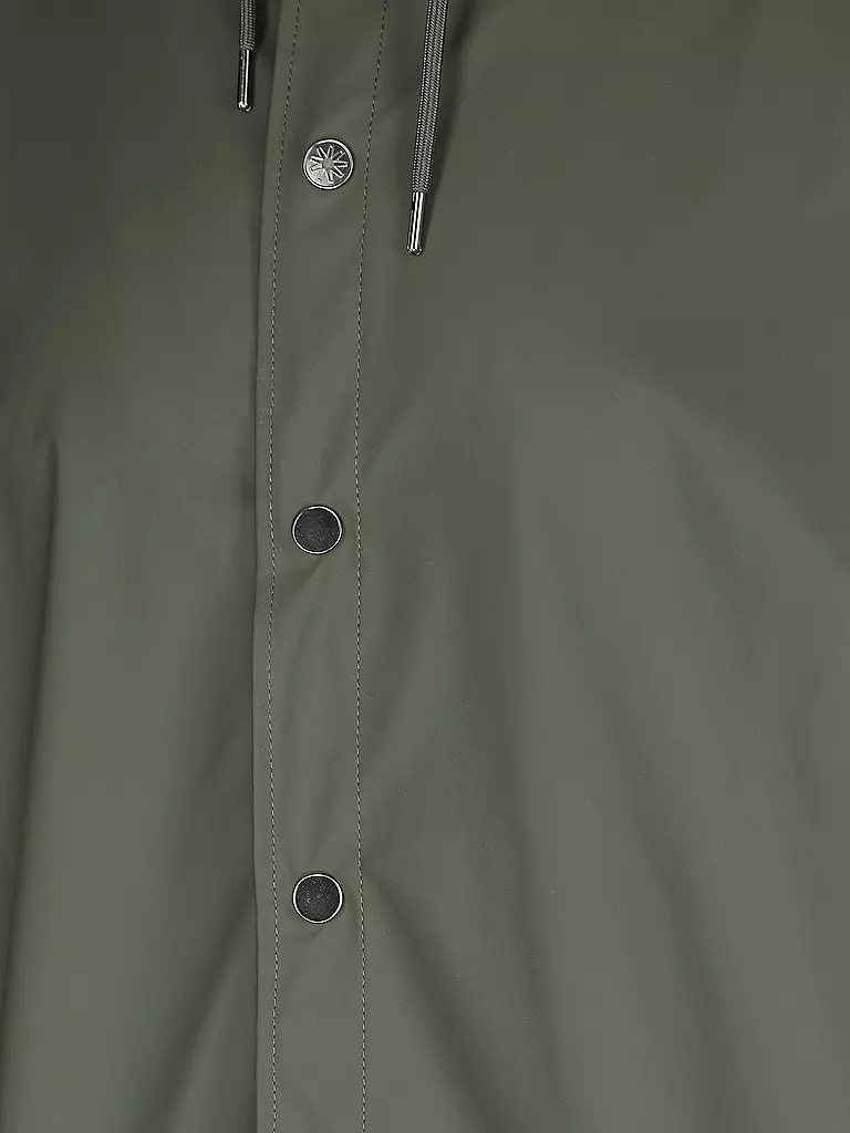 RAINS Parka - Regenjacke grün