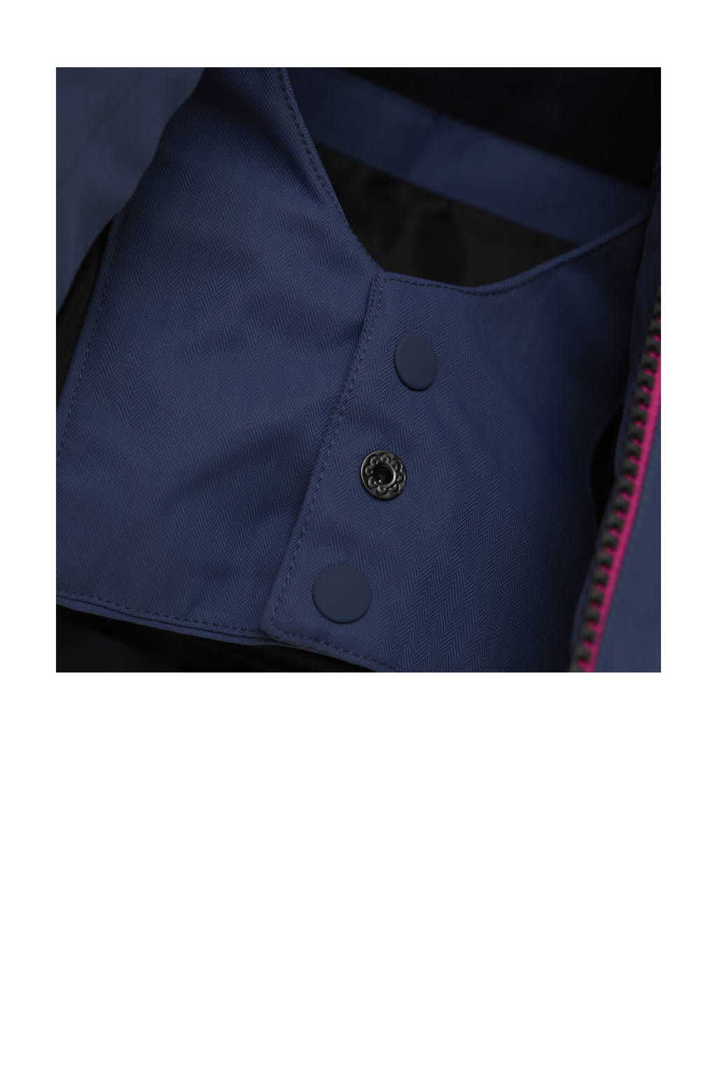 Color Kids ski-jack roze/lichtblauw/donkerblauw