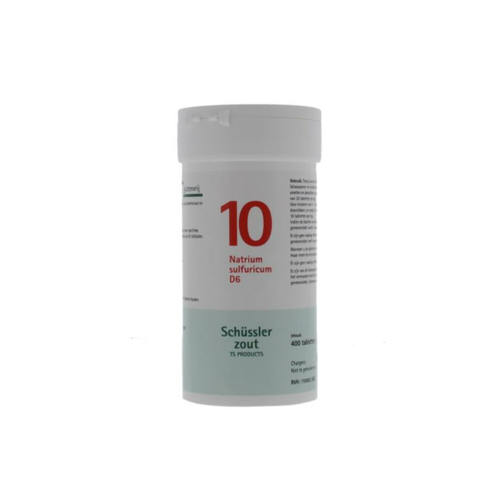 Pfluger Schussler Zout nr 10 Natrium Sulfuric D6400 tabletten