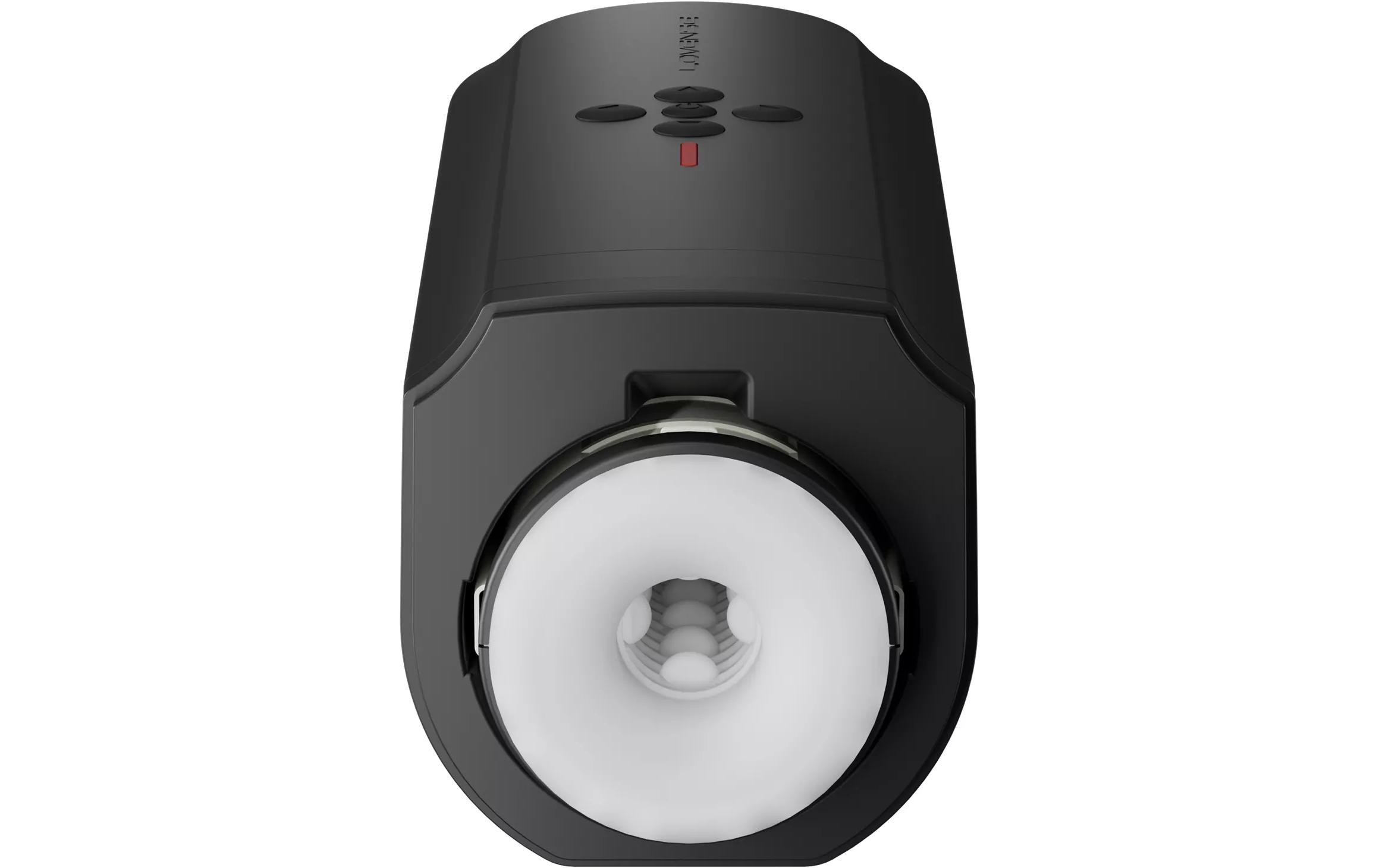 Masturbator Solace Schwarz<br>Automatischer Stossender Masturbator