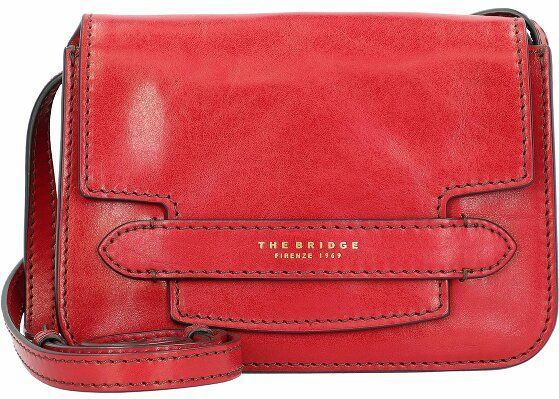 The Bridge - Lucrezia - Crossbody Tas - Rood - Leer