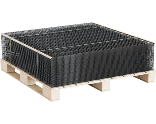Dubbelstaafmat ALBERTS 6/5/6 200 x 80 cm antraciet
