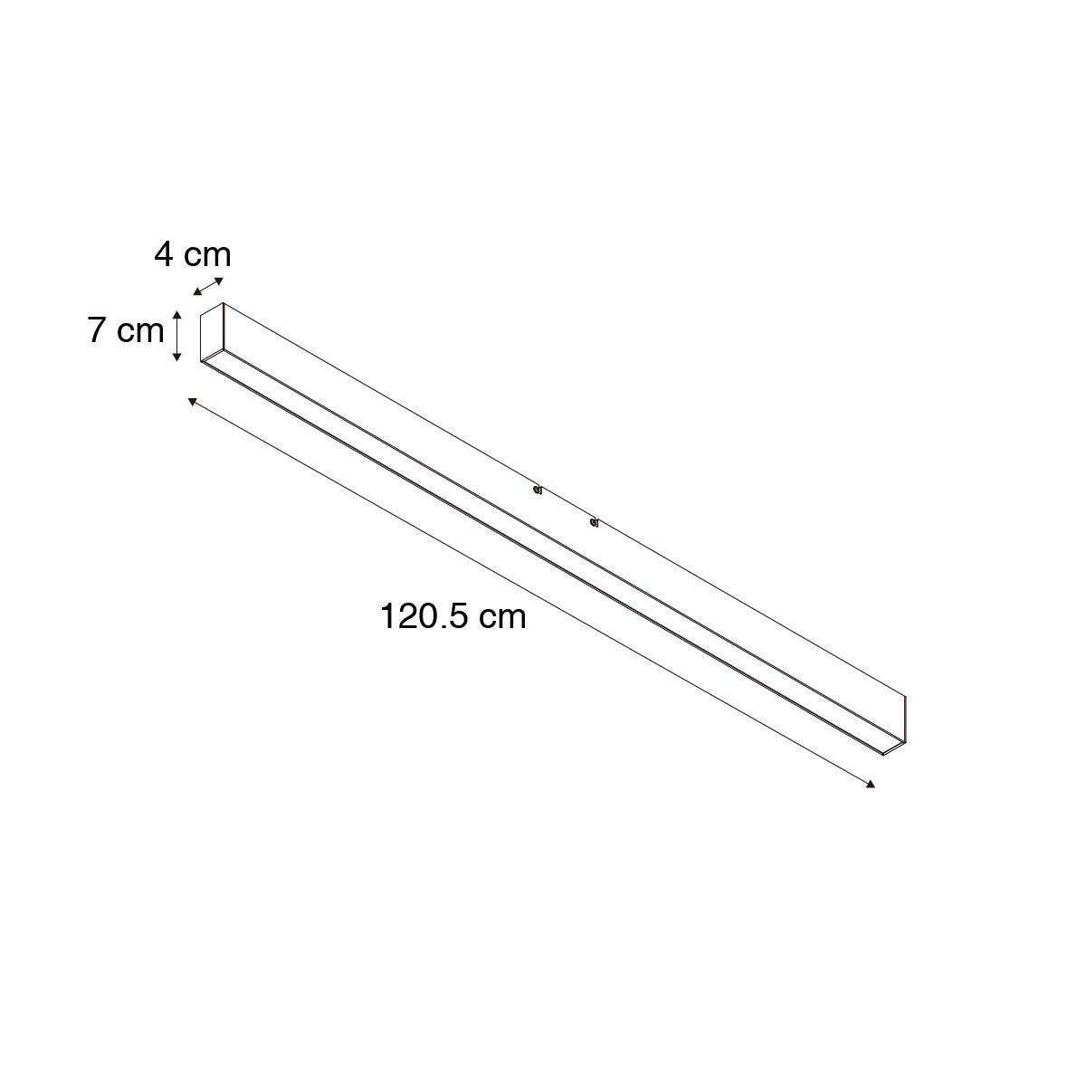 Plafondlamp zwart incl. LED 3-staps dimbaar 2700-4000K met dipswitch - Keane