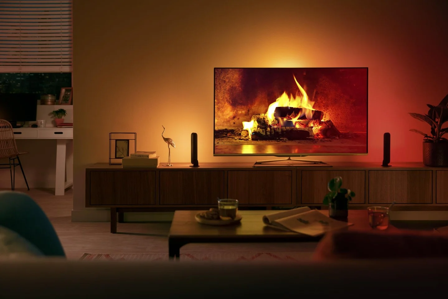 Philips Hue - Play-Lysskinne 2-Pakke Sort - White & Color Ambiance