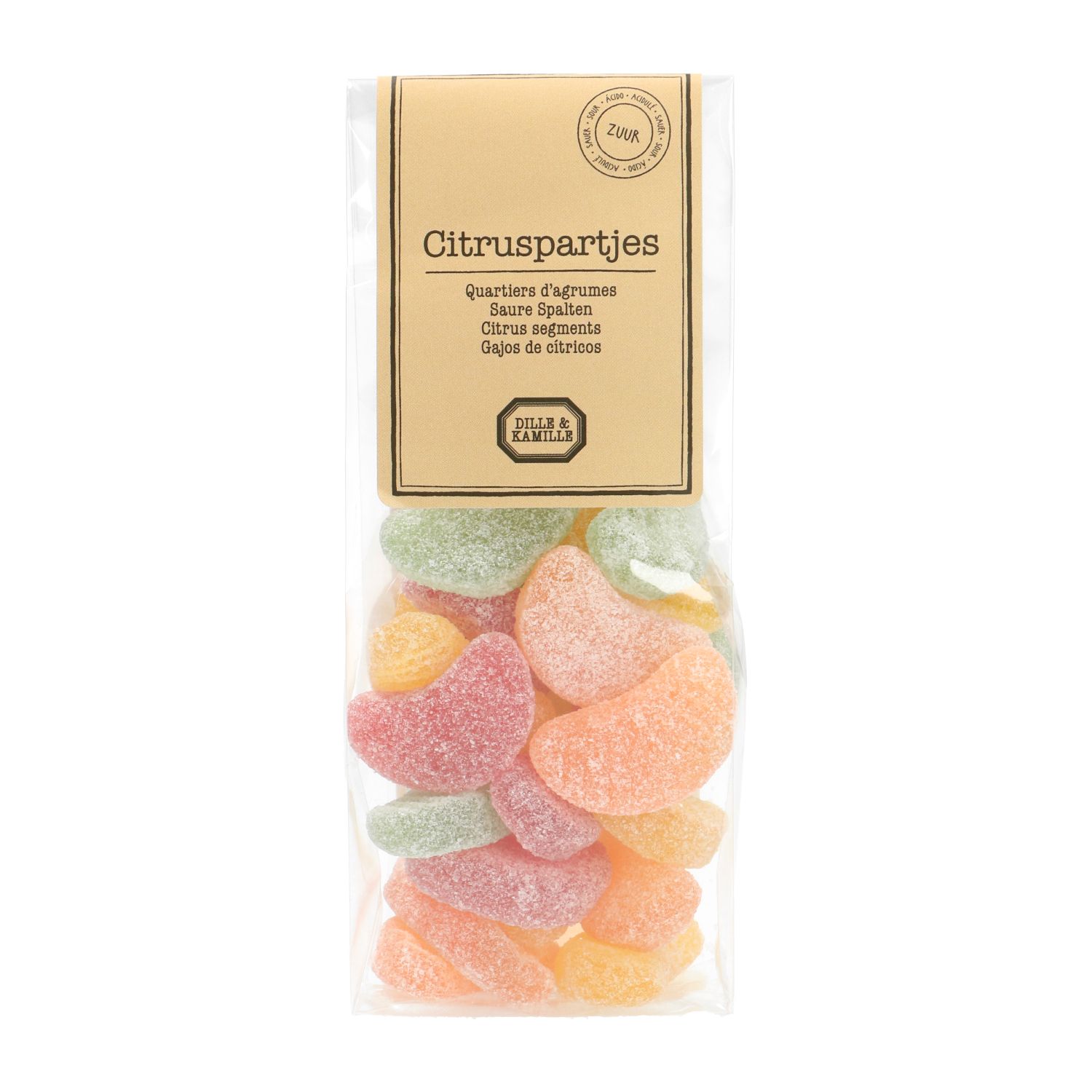 Citruspartjes, 160 gram