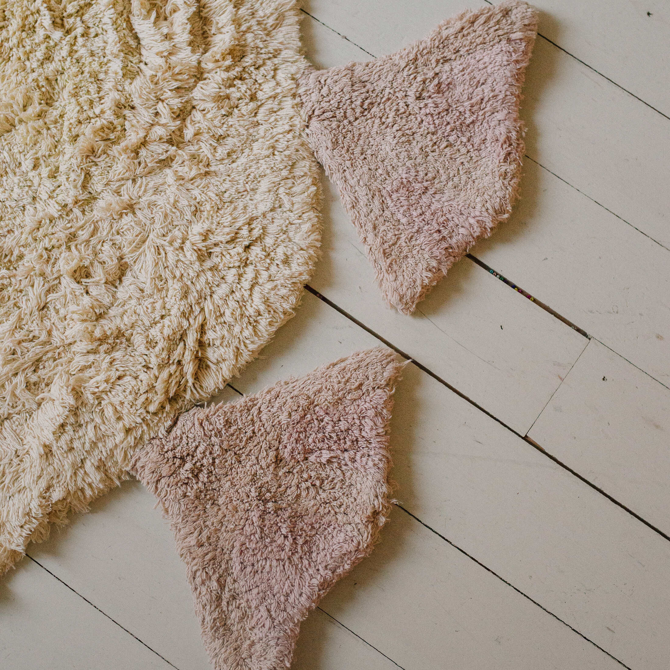 ANIMAL RUGS - Tapis ours lavable en coton | Jaune