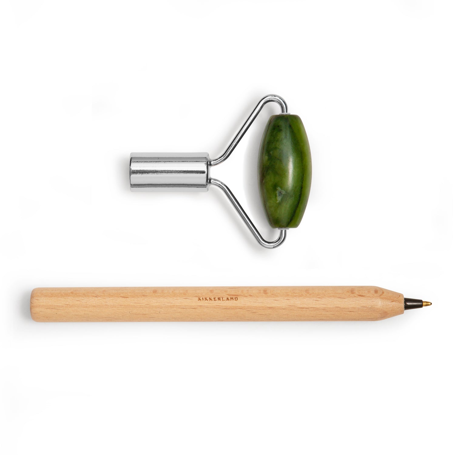 Jade Roller with Pen