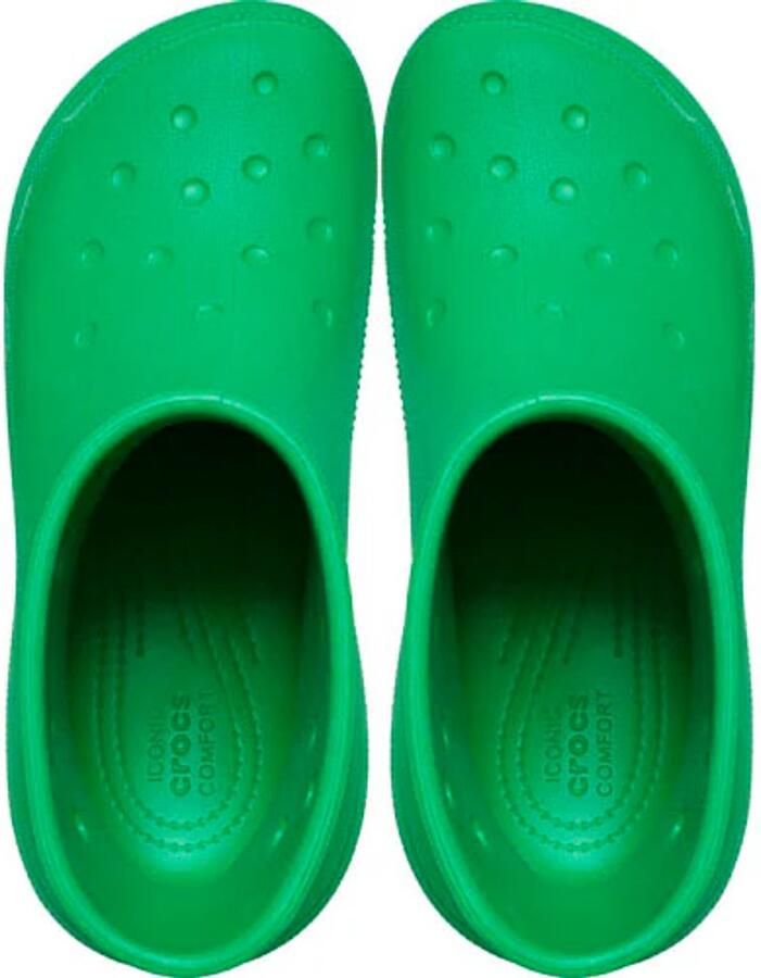 Crocs Classic Crush Rain Boot Grass Green M10 W12