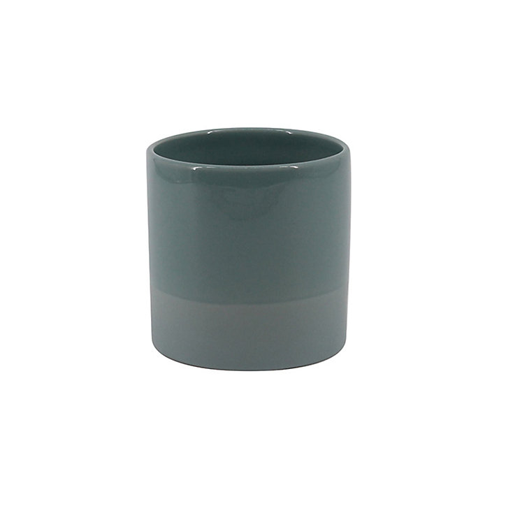 Pot de rangement Lucie Ornami H. 12,5 cm céramique vert menthe