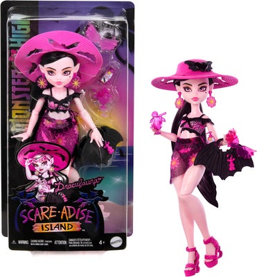 Monster High Scare-adise Island Dukke Draculaura