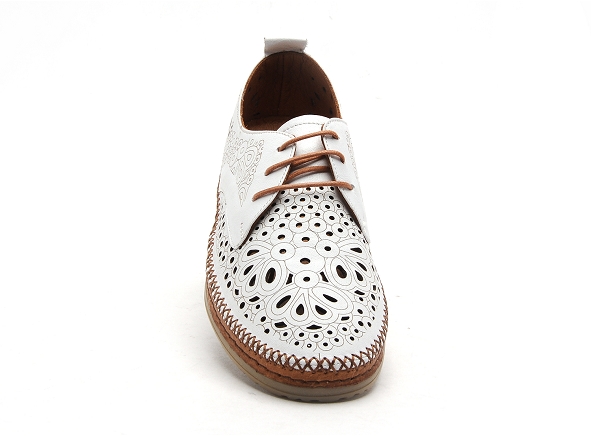 Coco abricot basses femme mielan blanc