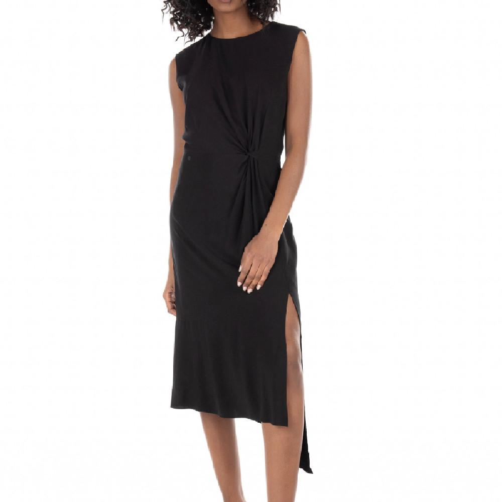 Superdry Robe Noir Femme Superdry Ecovero