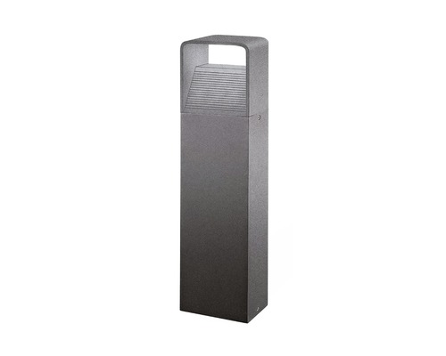 LED-paalverlichting 6,2W 550 lm 3000 K warm wit HxB: 400x135 mm Doninni antraciet