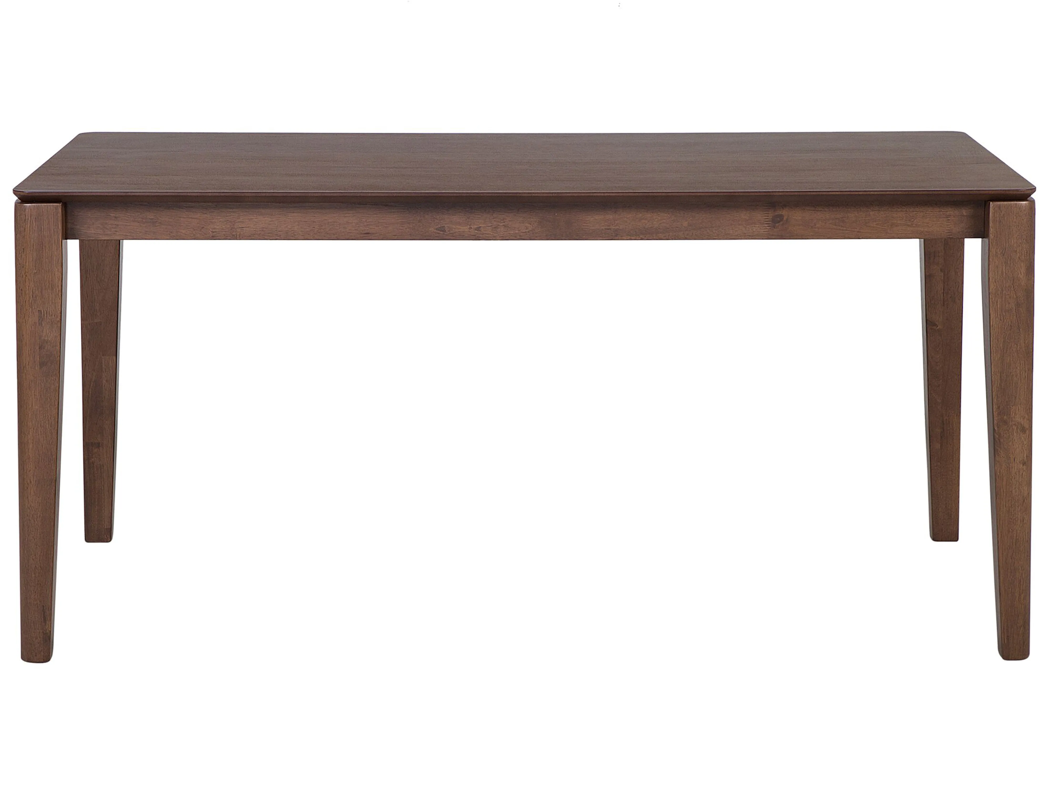 Eettafel LOTTIE Donker walnoothout 90 cm 160 cm