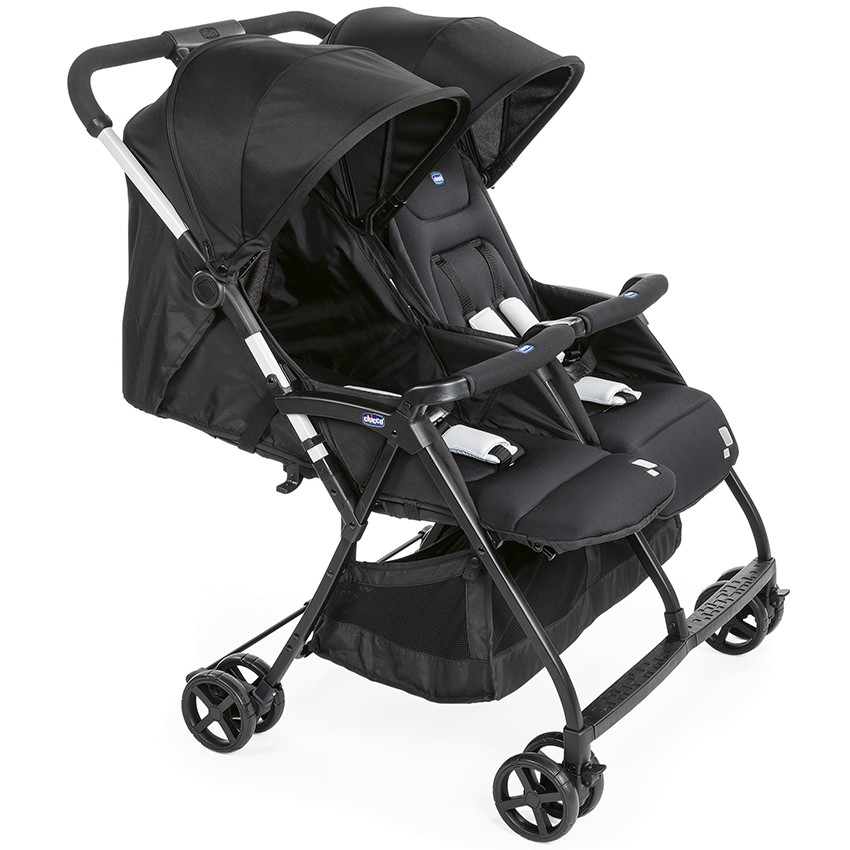 Poussette double OHlalà Twin - Black Night