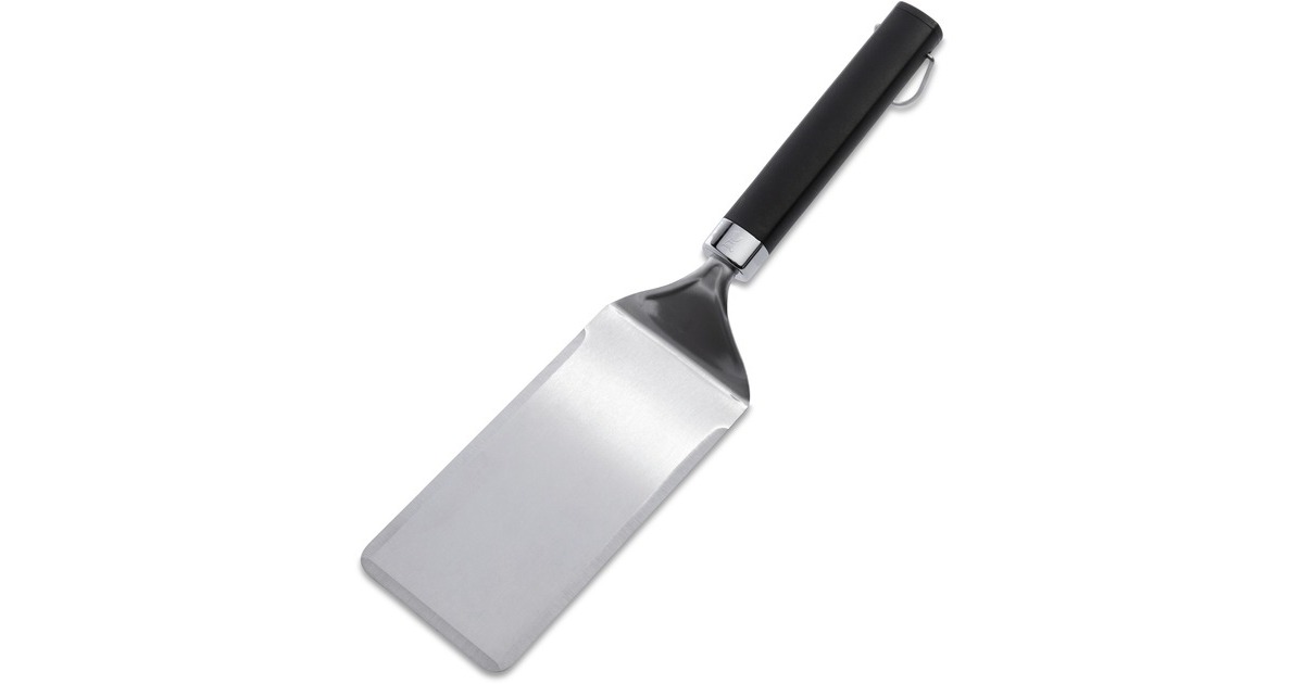 WeberSpatel voor de Plancha  (Roestvrij staal/zwart)