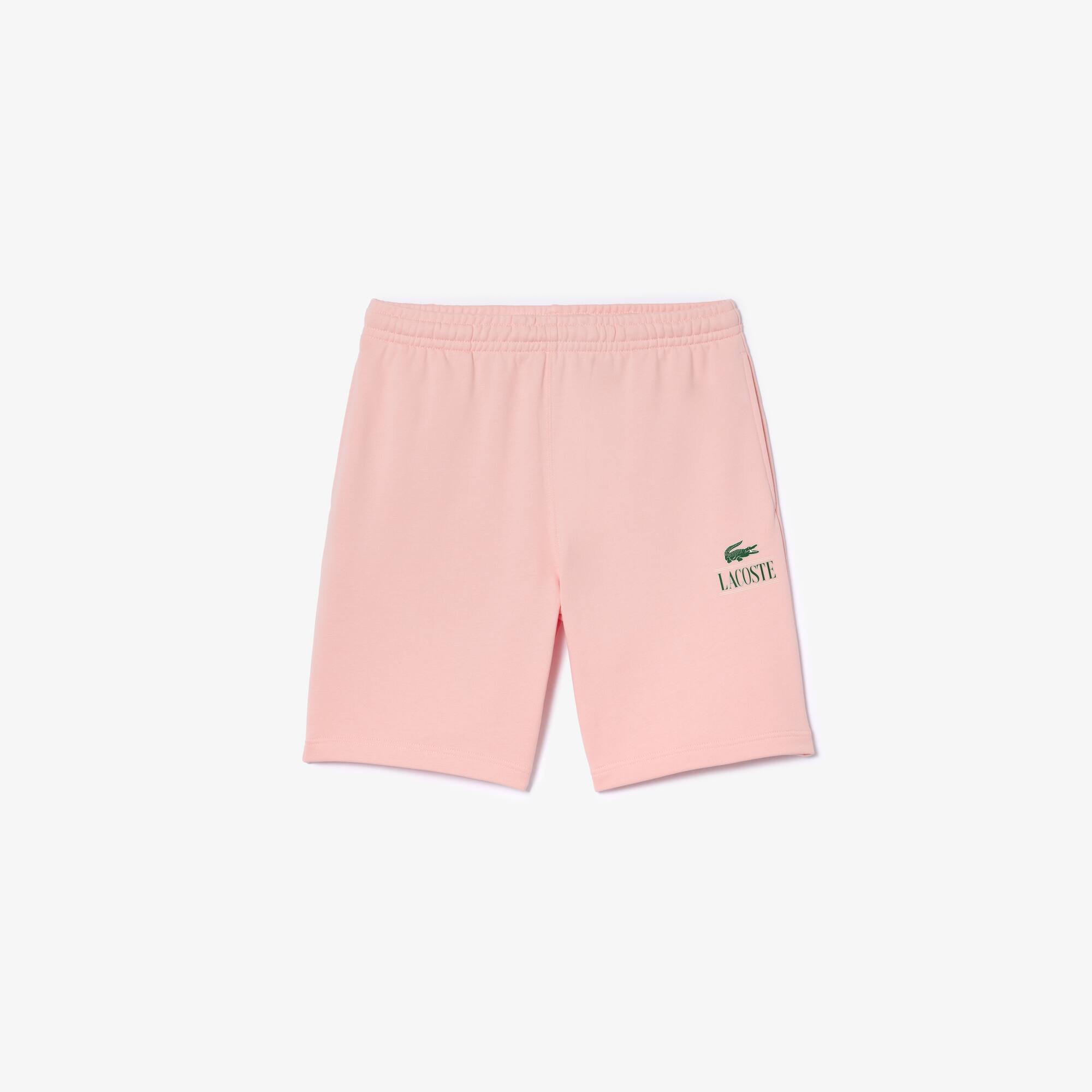 Short Jogger imprimé signature Lacoste Shorts - Rose - Lacoste - Unisex