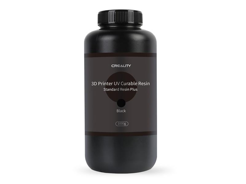 Creality Resin Plus 1 kg, Schwarz UV Resin für DLP / SLA 3D Drucker