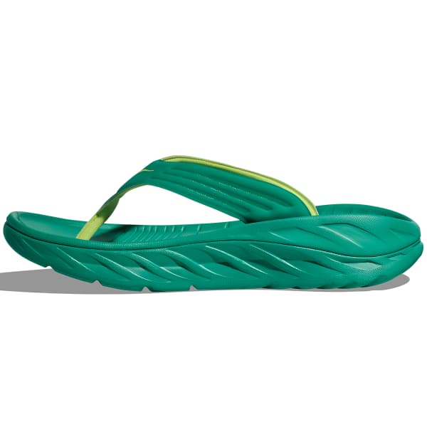 Tong de récupération HOKA ONE ONE ORA RECOVERY FLIP TECH TECH GREEN / LETTUCE