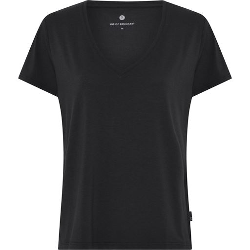 JBS V-hals T-shirt, Black, M